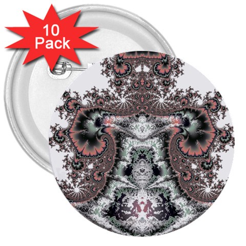 Fractal210 3  Button (10 pack) from Custom Dropshipper Front