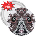 Fractal210 3  Button (100 pack)