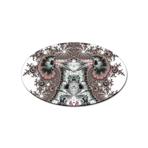 Fractal210 Sticker Oval (100 pack) from Custom Dropshipper Front