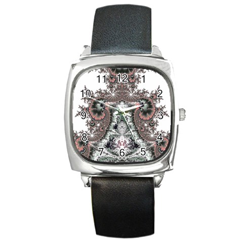 Fractal210 Square Metal Watch from Custom Dropshipper Front