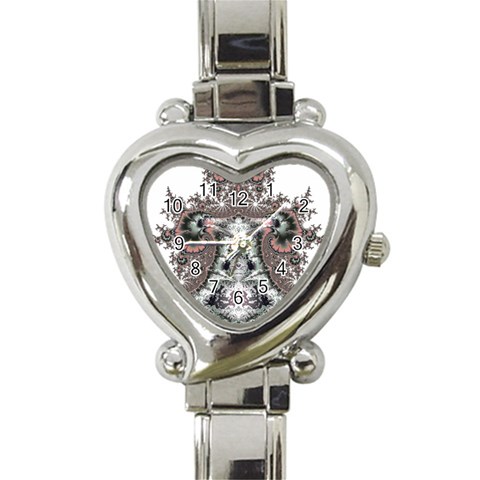 Fractal210 Heart Italian Charm Watch from Custom Dropshipper Front