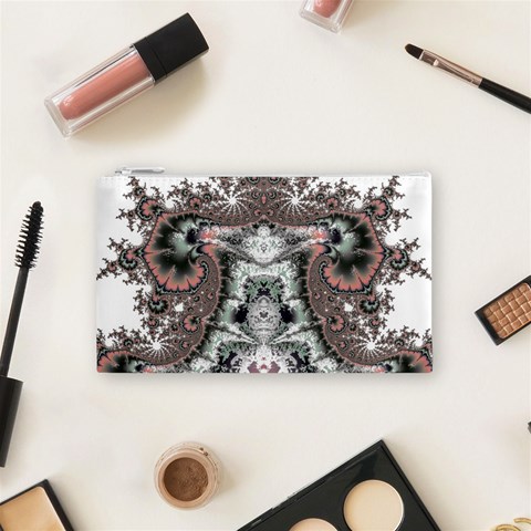 Fractal210 Cosmetic Bag (Small) from Custom Dropshipper Front