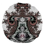 Fractal210 18  Premium Round Cushion 