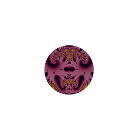 Fractal211 1  Mini Button from Custom Dropshipper Front
