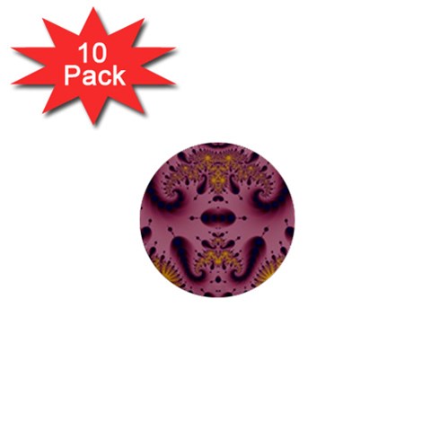 Fractal211 1  Mini Button (10 pack)  from Custom Dropshipper Front