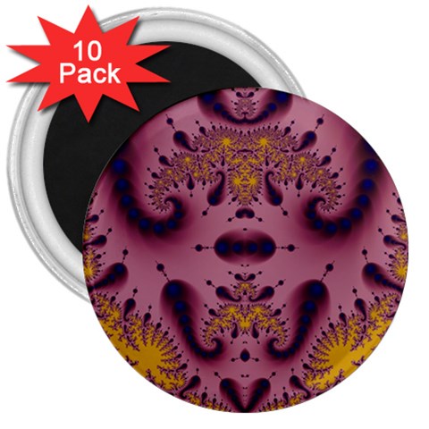Fractal211 3  Magnet (10 pack) from Custom Dropshipper Front