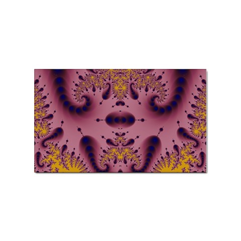 Fractal211 Sticker Rectangular (10 pack) from Custom Dropshipper Front