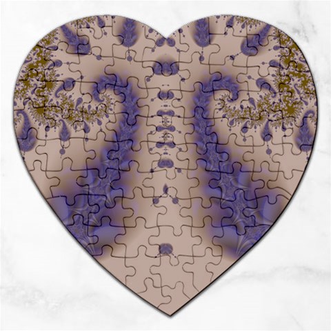 Fractal212 Jigsaw Puzzle (Heart) from Custom Dropshipper Front