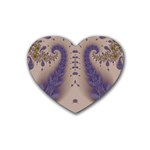Fractal212 Rubber Coaster (Heart)