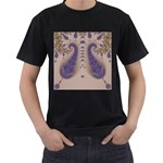Fractal212 Black T-Shirt