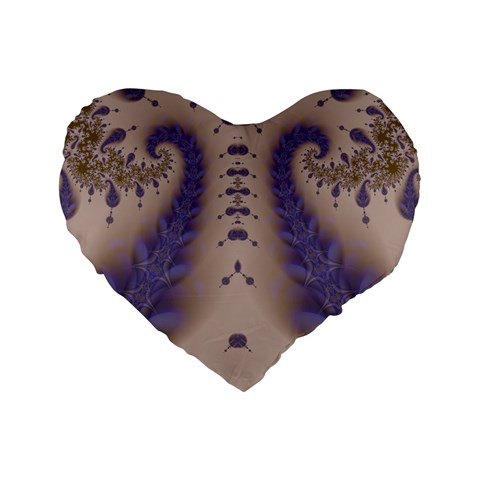 Fractal212 16  Premium Heart Shape Cushion  from Custom Dropshipper Front