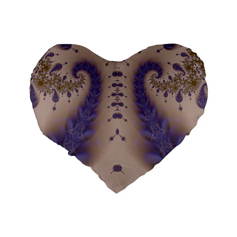 Fractal212 16  Premium Heart Shape Cushion  from Custom Dropshipper Back