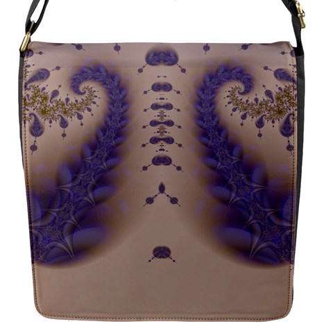 Fractal212 Flap closure messenger bag (Small) from Custom Dropshipper Front