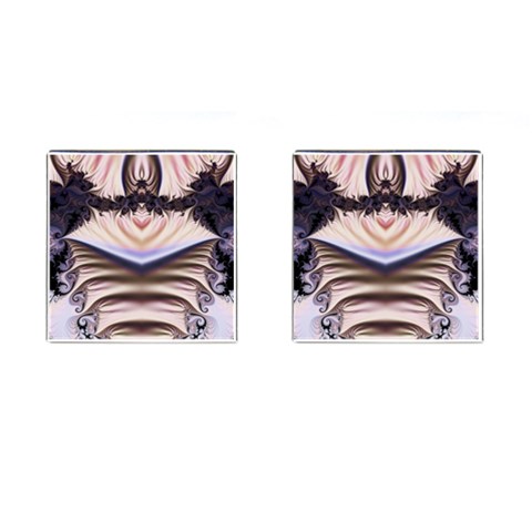 Fractal213 Cufflinks (Square) from Custom Dropshipper Front(Pair)