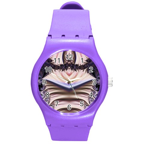 Fractal213 Round Plastic Sport Watch Medium from Custom Dropshipper Front