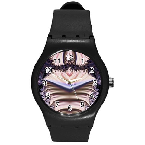 Fractal213 Round Plastic Sport Watch Medium from Custom Dropshipper Front
