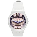 Fractal213 Round Plastic Sport Watch Medium