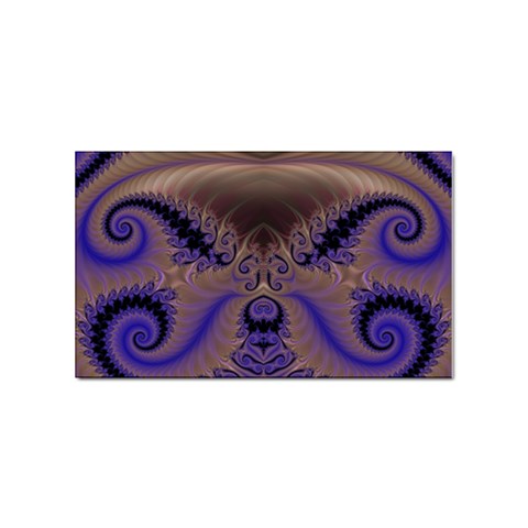 Fractal214 Sticker Rectangular (100 pack) from Custom Dropshipper Front