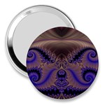 Fractal214 3  Handbag Mirror