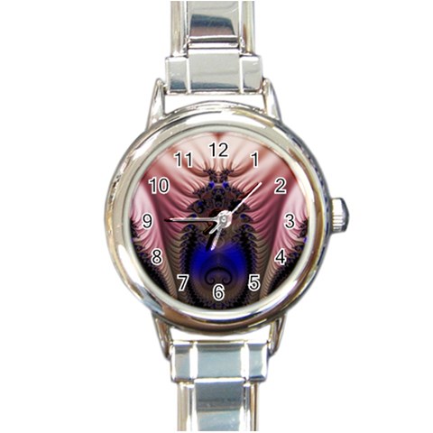 Fractal215 Round Italian Charm Watch from Custom Dropshipper Front