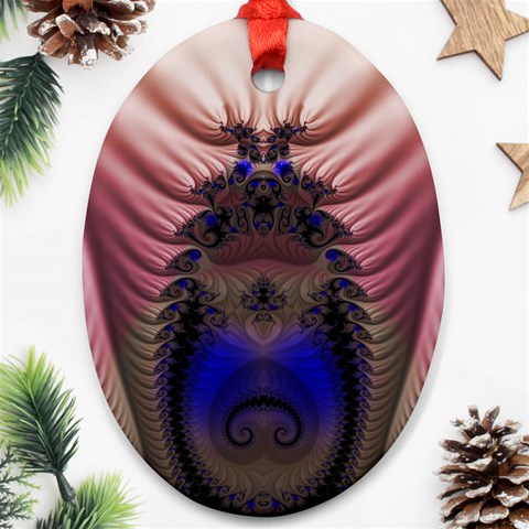 Fractal215 Ornament (Oval) from Custom Dropshipper Front