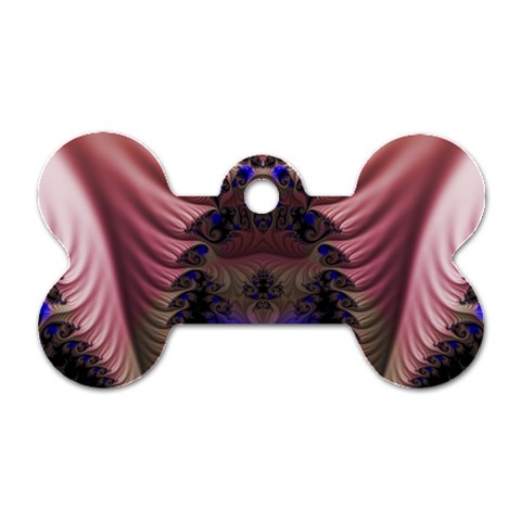 Fractal215 Dog Tag Bone (One Side) from Custom Dropshipper Front