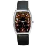 Fractal216 Barrel Style Metal Watch