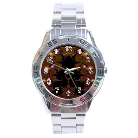 Fractal216 Stainless Steel Analogue Men’s Watch from Custom Dropshipper Front