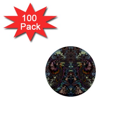 Fractal217 1  Mini Button (100 pack)  from Custom Dropshipper Front