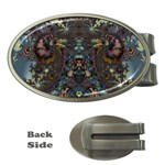 Fractal217 Money Clip (Oval)