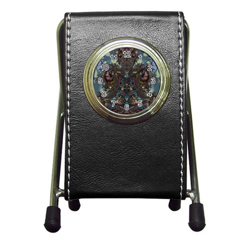 Fractal217 Pen Holder Desk Clock from Custom Dropshipper Front