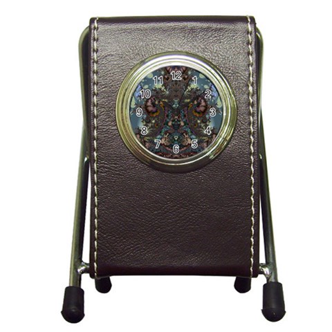 Fractal217 Pen Holder Desk Clock from Custom Dropshipper Front