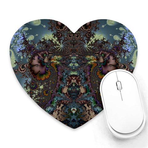 Fractal217 Mousepad (Heart) from Custom Dropshipper Front
