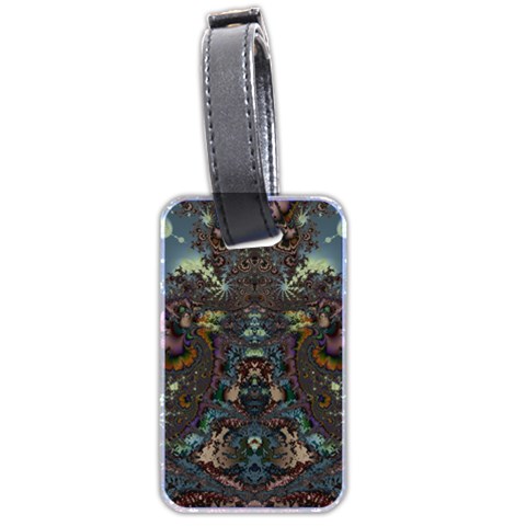 Fractal217 Luggage Tag (two sides) from Custom Dropshipper Front