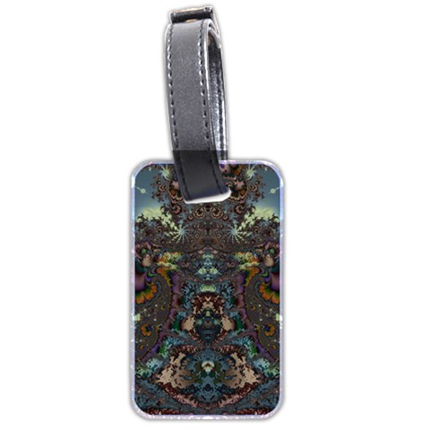 Fractal217 Luggage Tag (two sides) from Custom Dropshipper Back