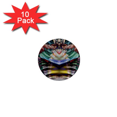 Fractal218 1  Mini Magnet (10 pack)  from Custom Dropshipper Front