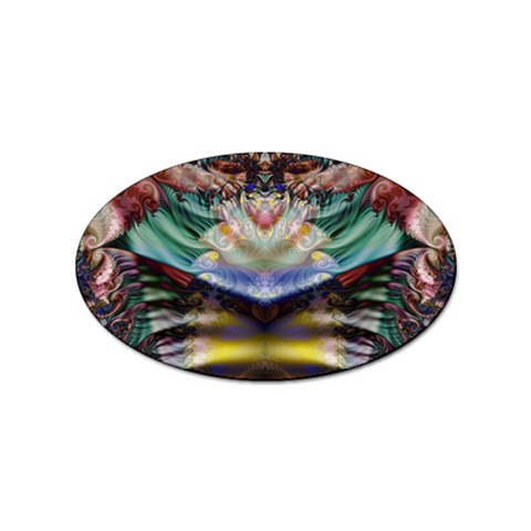 Fractal218 Sticker (Oval) from Custom Dropshipper Front