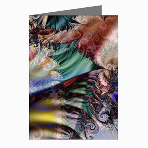 Fractal218 Greeting Cards (Pkg of 8) from Custom Dropshipper Left