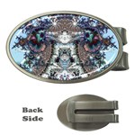 Fractal219 Money Clip (Oval)