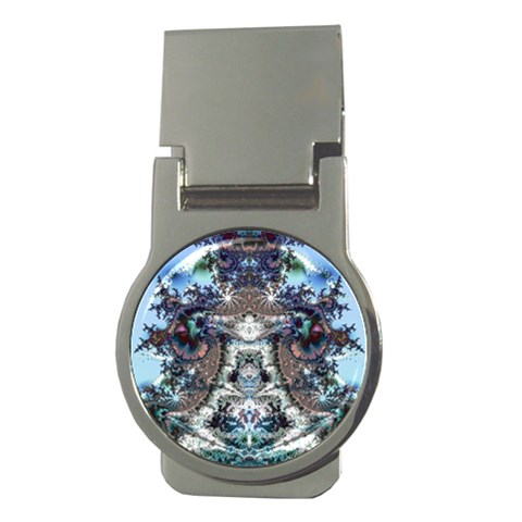 Fractal219 Money Clip (Round) from Custom Dropshipper Front
