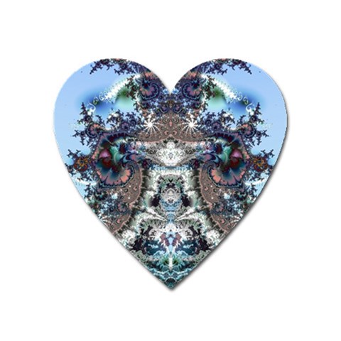 Fractal219 Magnet (Heart) from Custom Dropshipper Front