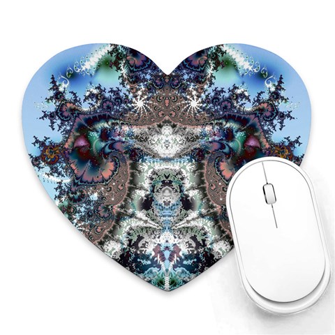 Fractal219 Mousepad (Heart) from Custom Dropshipper Front