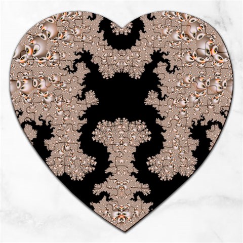 Fractal221 Jigsaw Puzzle (Heart) from Custom Dropshipper Front