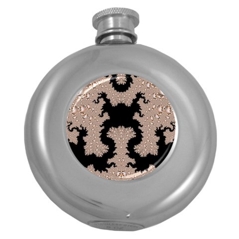 Fractal221 Hip Flask (5 oz) from Custom Dropshipper Front