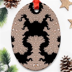 Fractal221 Oval Ornament (Two Sides) from Custom Dropshipper Back