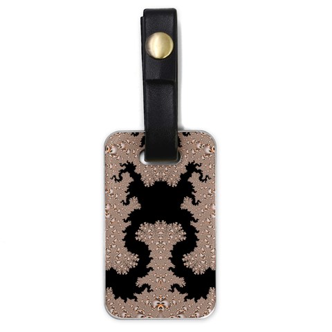 Fractal221 Luggage Tag (one side) from Custom Dropshipper Front