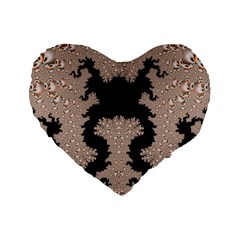 Fractal221 16  Premium Heart Shape Cushion  from Custom Dropshipper Front
