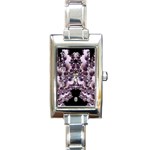 Fractal222 Rectangular Italian Charm Watch