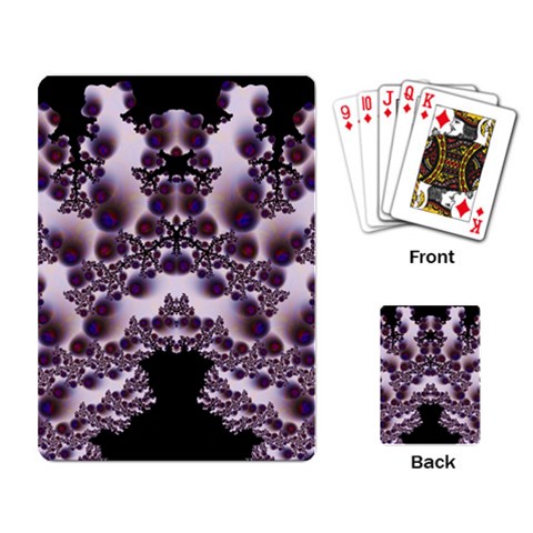 Fractal222 Playing Cards Single Design from Custom Dropshipper Back