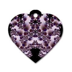 Fractal222 Dog Tag Heart (Two Sides) from Custom Dropshipper Back